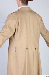  Photos Man in Historical suit 8 19th century Beige jacket Beige suit Historical clothing upper body 0003.jpg